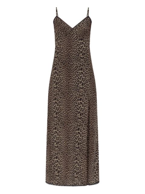 Zadig&Voltaire leopard-print slip dress - Brown - zdjęcie produktu nr 1