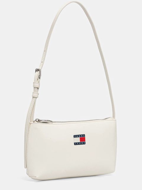 Tommy Jeans torebka kolor beżowy AW0AW17866 - zdjęcie produktu nr 2