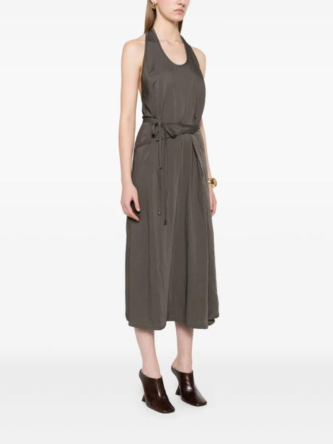 LEMAIRE Apron midi dress - Grey