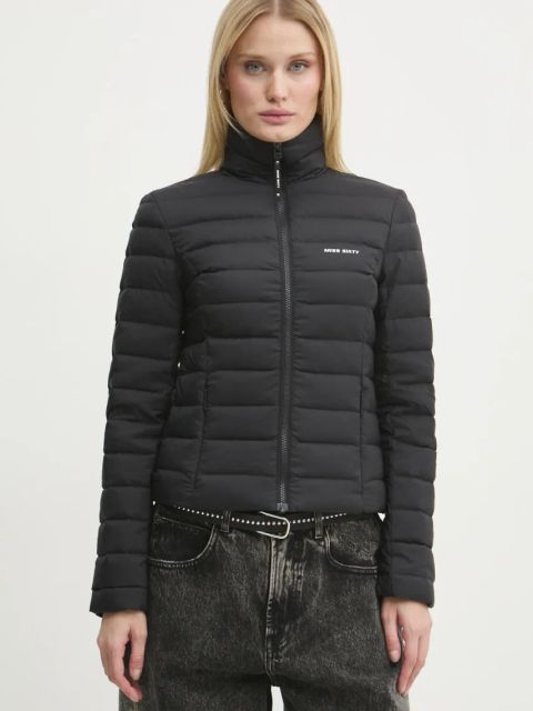 Miss Sixty kurtka puchowa damska kolor czarny przejściowa 6L4YJ1760000