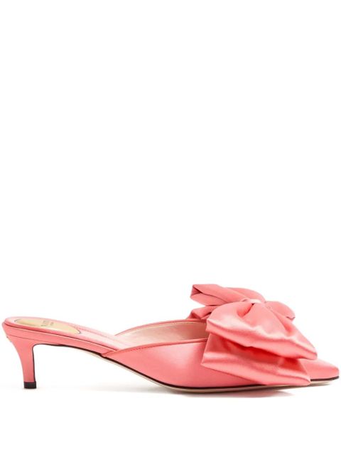 Valentino Garavani 45mm Yolande bow mules - Pink - zdjęcie produktu nr 1