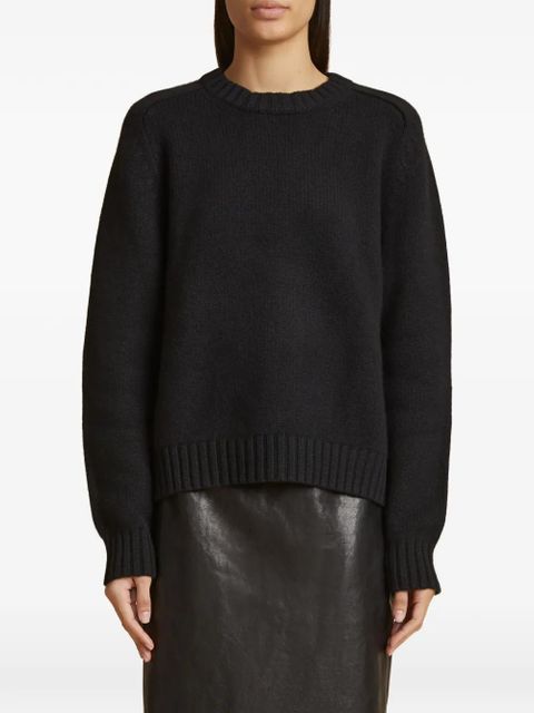 KHAITE Mae sweater - Black