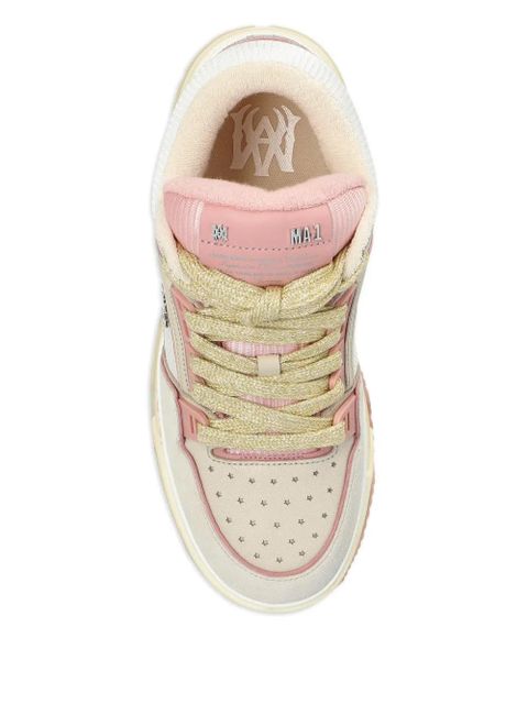 AMIRI glitter-embellished sneakers - Neutrals