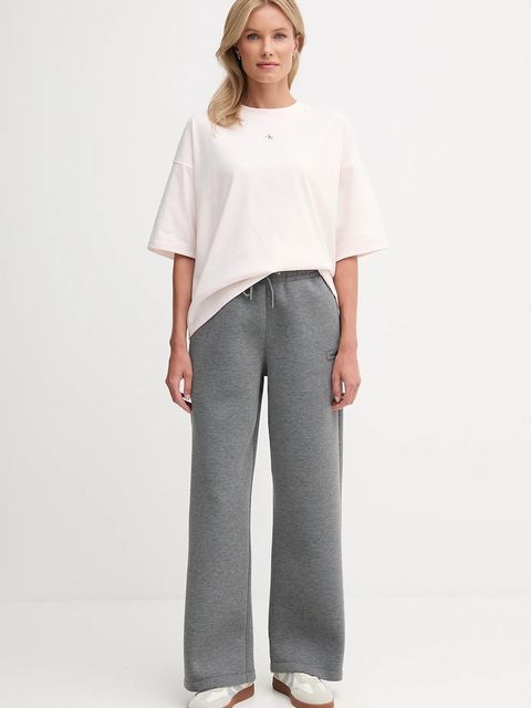 Calvin Klein Jeans t-shirt bawełniany damski kolor różowy LV047D204G - zdjęcie produktu nr 2