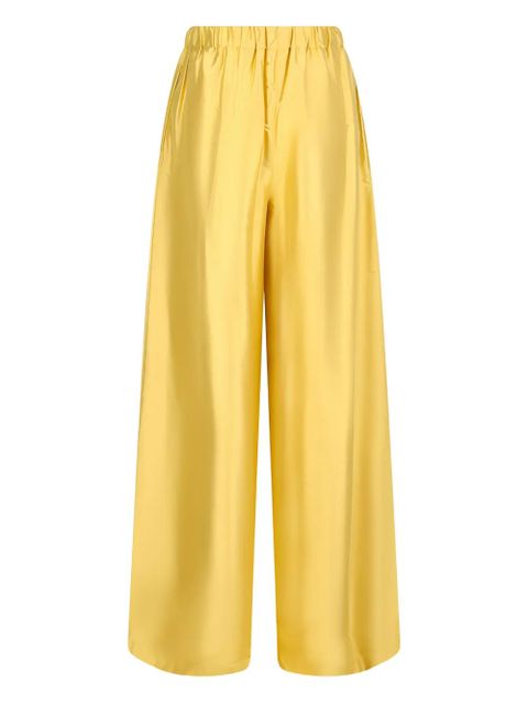 Max Mara Avio elastic-waist trousers - Yellow - zdjęcie produktu nr 2