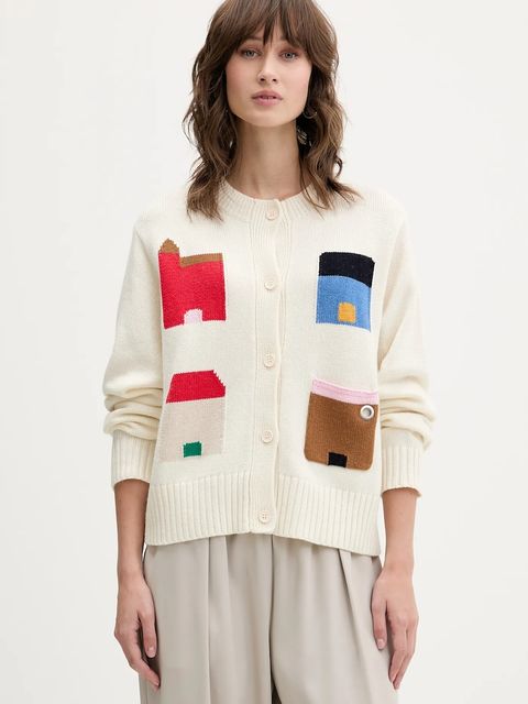 Stine Goya kardigan z dodatkiem wełny - zdjęcie produktu nr 1