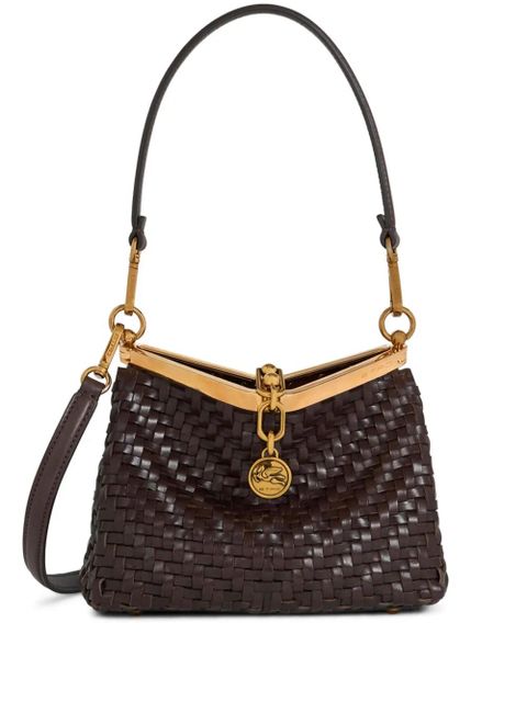 ETRO small Vela woven shoulder bag - Brown - zdjęcie produktu nr 1