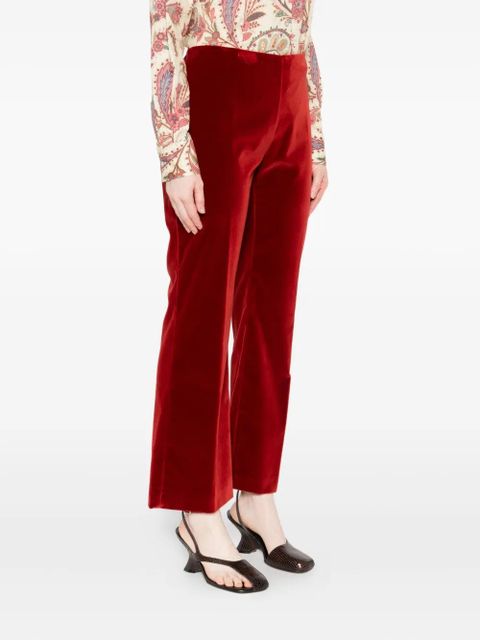 ETRO velvet-textured trousers - zdjęcie produktu nr 2