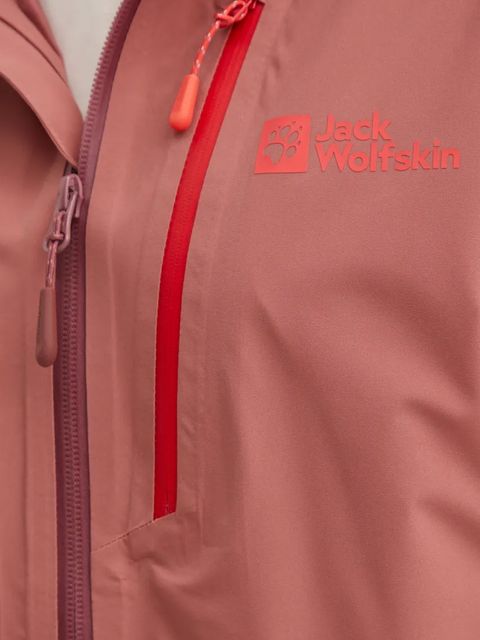 Jack Wolfskin kurtka outdoorowa Eagle Peak 2L kolor różowy A61825
