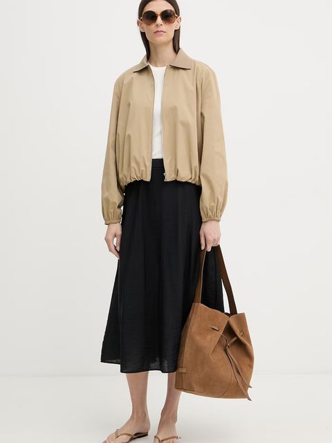 Calvin Klein t-shirt damski z modalem - zdjęcie produktu nr 1