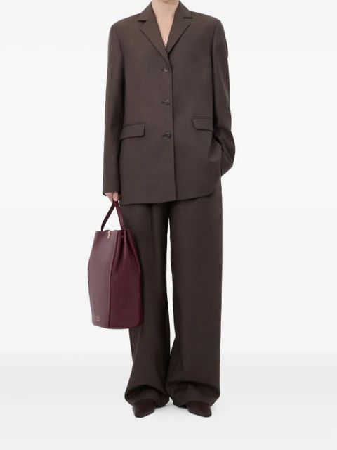 LouLou de Saison Marcia single-breasted blazer - Brown - zdjęcie produktu nr 2