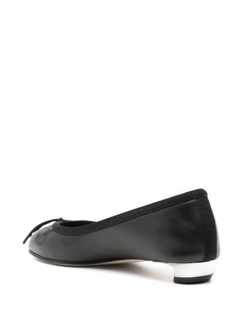 Alexander McQueen 20mm Armadillo ballet flats - Black