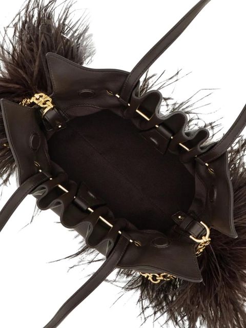 Ferragamo soft bag (S) - Brown