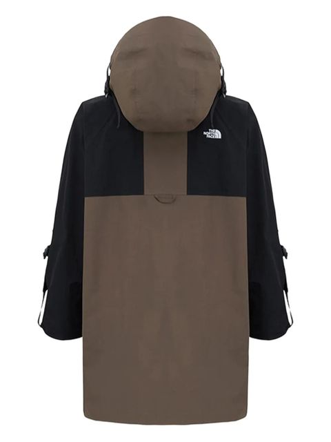 The North Face panelled-design hooded cape coat - Brown - zdjęcie produktu nr 2