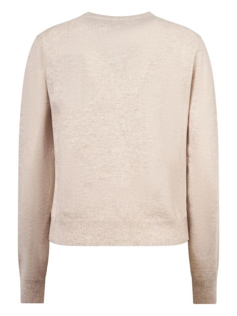 MC2 Saint Barth buttoned cardigan - Neutrals - zdjęcie produktu nr 2