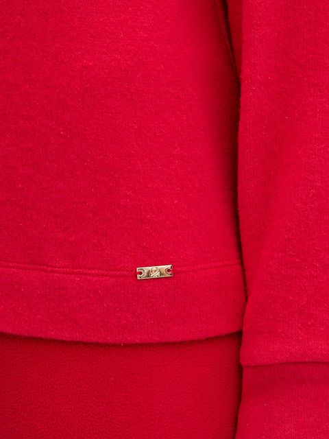 United Colors of Benetton longsleeve piżamowy damska kolor czerwony 3Q413M08A