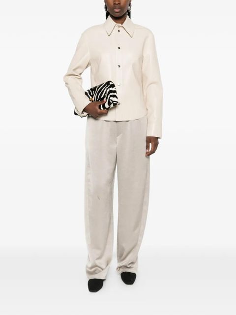 Nanushka cut-out shirt jacket - Neutrals - zdjęcie produktu nr 2