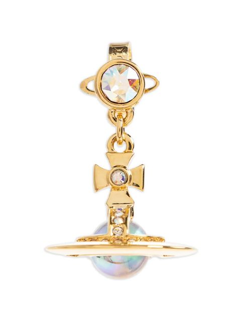 Vivienne Westwood Petite orb drop earrings - Gold