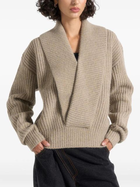 Manière De Voir Azra sweater - Neutrals - zdjęcie produktu nr 1