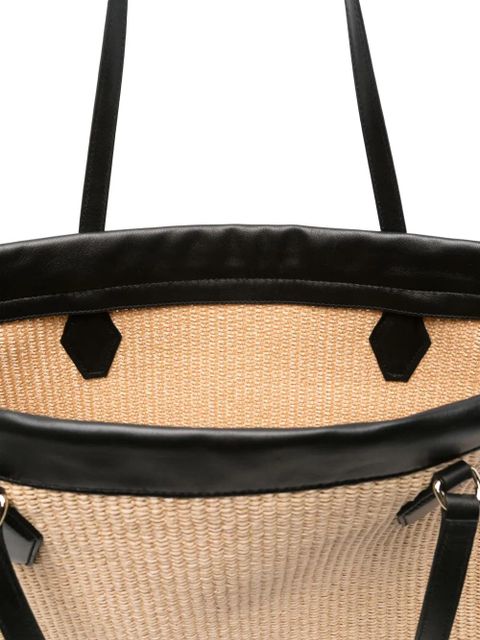 Jimmy Choo large drawstring tote bag - Neutrals