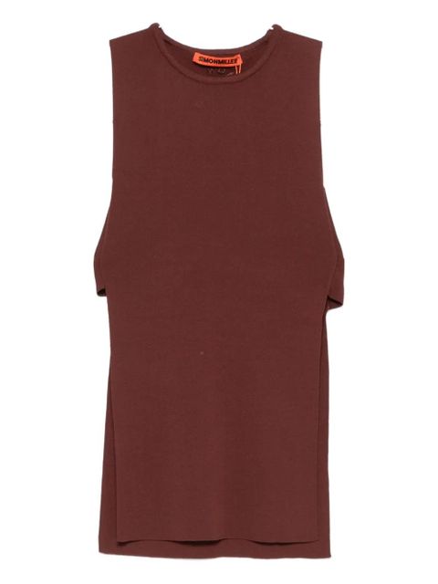 Simon Miller Canoga knitted vest - Brown - zdjęcie produktu nr 1