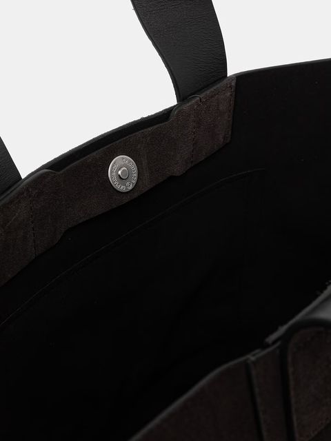 AllSaints torebka zamszowa ALBA