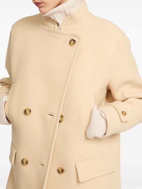 Yves Salomon wool coat - Neutrals