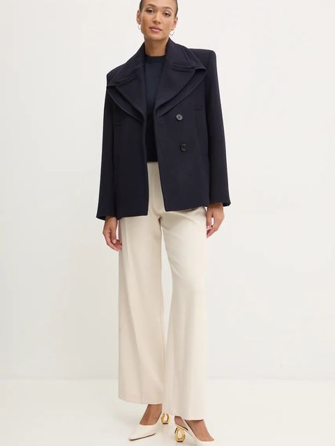 Victoria Beckham płaszcz wełniany - zdjęcie produktu nr 1