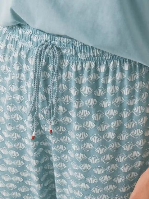 women'secret piżama bawełniana damska kolor turkusowy bawełniana 3132100