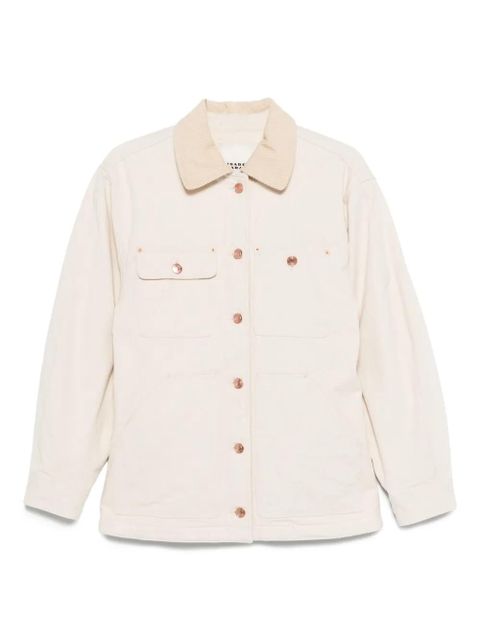 ISABEL MARANT Ninon cotton jacket - Neutrals - zdjęcie produktu nr 1