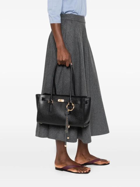 Michael Kors double-handle leather shoulder bag - Black - zdjęcie produktu nr 2