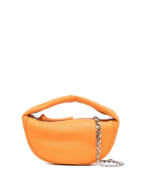 BY FAR Cush leather shoulder bag - Orange - zdjęcie produktu nr 1
