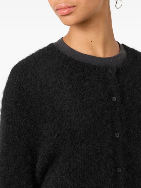 American Vintage Niby round-neck cardigan - Black