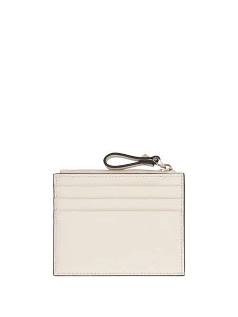 Valentino Garavani Rockstud card holder - Neutrals - zdjęcie produktu nr 2
