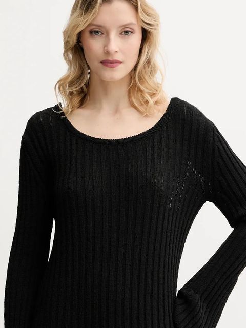 Pinko sukienka kolor czarny mini dopasowana 105301 A2N7