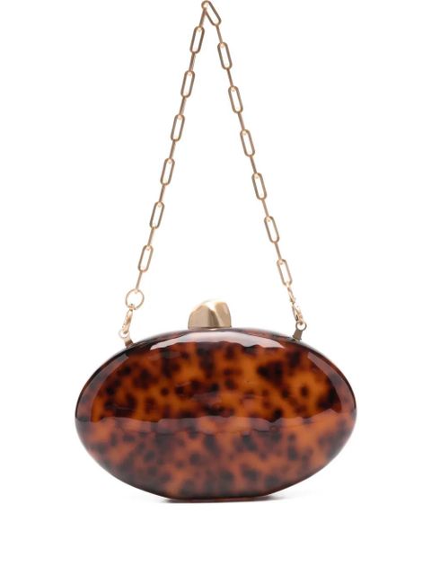 Cult Gaia CULT GAIA EVIANA CLUTCH - CARAMEL TORTOISE - CARAMEL TORTOISE - zdjęcie produktu nr 1