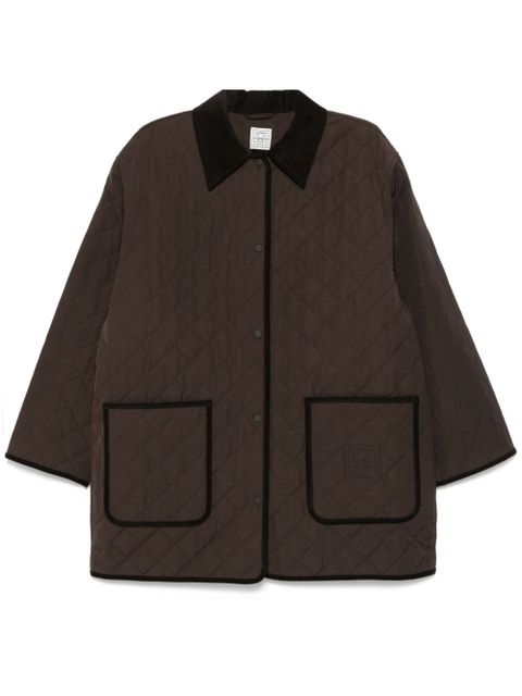 TOTEME quilted jacket - Brown - zdjęcie produktu nr 1