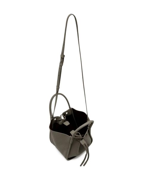 Proenza Schouler small Ruched drawstring top-handle tote bag - Grey