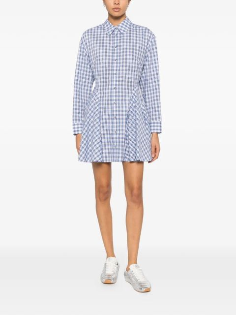 Maje check-pattern mini dress - White - zdjęcie produktu nr 2