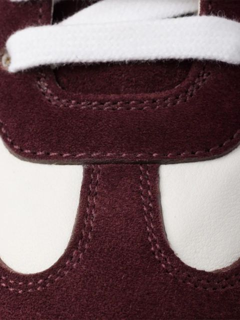 Prada leather sneakers - Neutrals