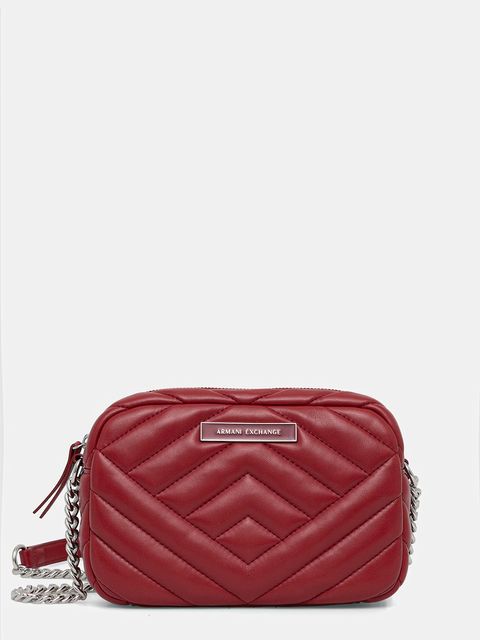 Armani Exchange torebka kolor czerwony 949158 4R742 - zdjęcie produktu nr 1