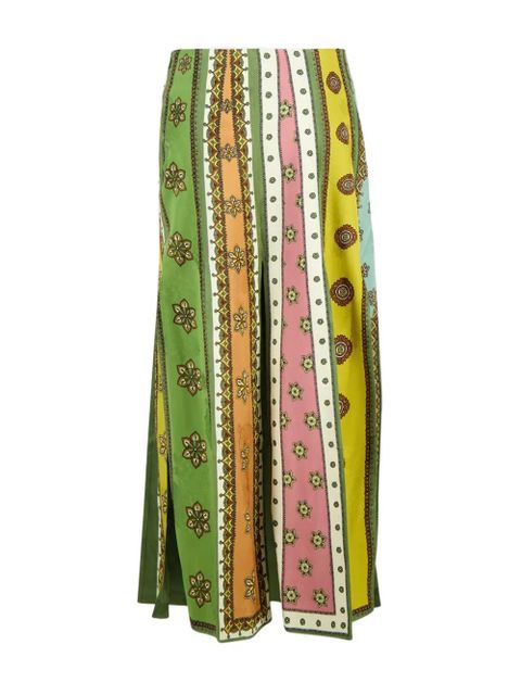 ALEMAIS side-slit skirt - Green - zdjęcie produktu nr 2