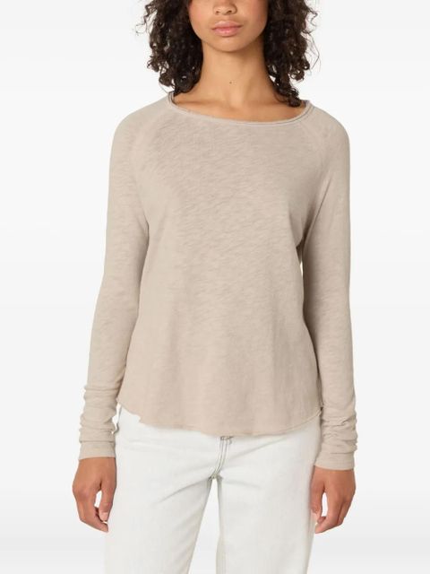 American Vintage Sonoma raglan-sleeve T-shirt - Neutrals