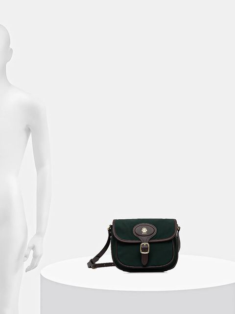 Bally torebka kolor zielony WAC045