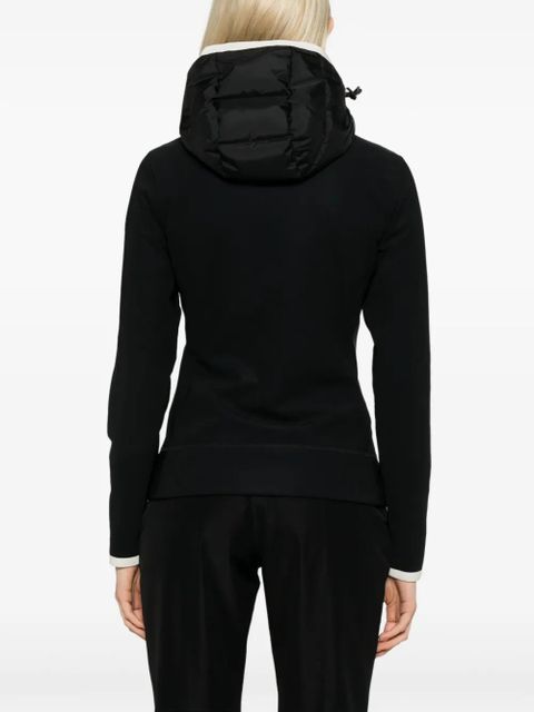 Moncler Grenoble padded zip-up jacket - Black