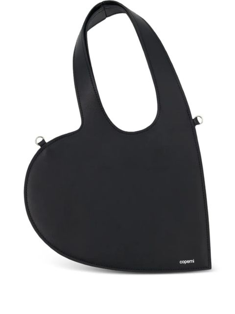 Coperni heart detachable strap tote bag - Black - zdjęcie produktu nr 1