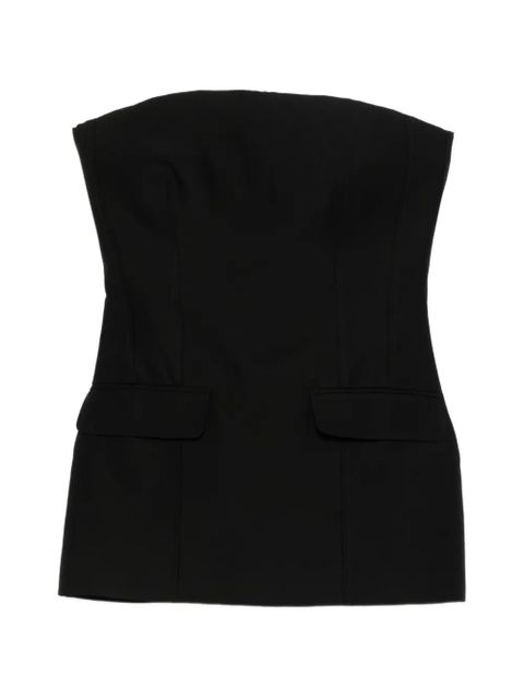 TOTEME strapless pocket top - Black - zdjęcie produktu nr 1