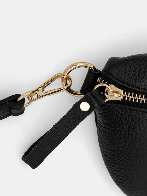 Answear.LAB nerka skórzana kolor czarny