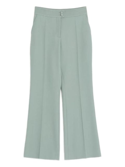 Valentino Garavani flared wool trousers - Green - zdjęcie produktu nr 1