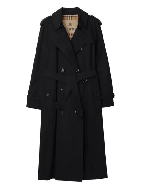 Burberry Waterloo Heritage double-breasted trench coat - Black - zdjęcie produktu nr 1
